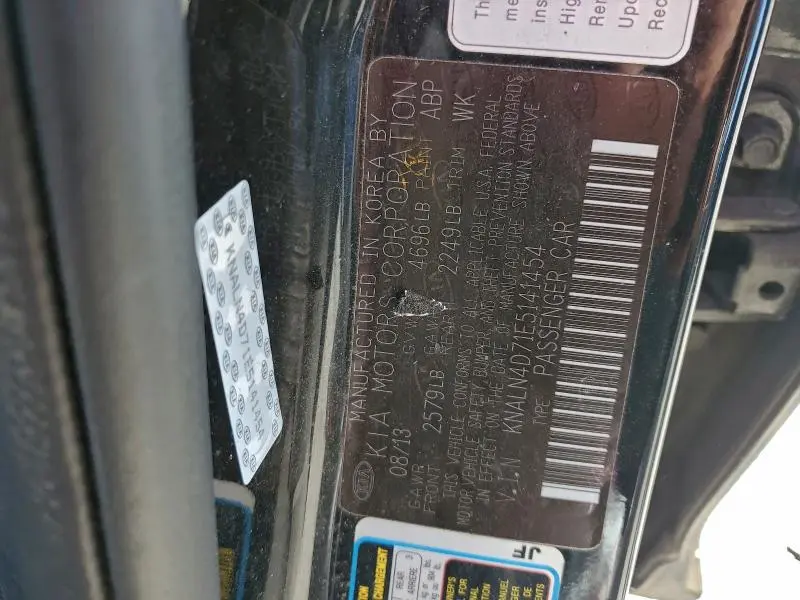 2014 KIA CADENZA PREMIUM  