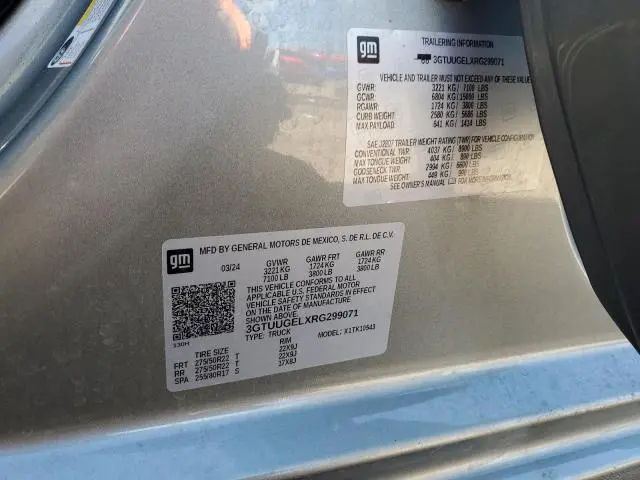 2024 GMC SIERRA K1500 DENALI  