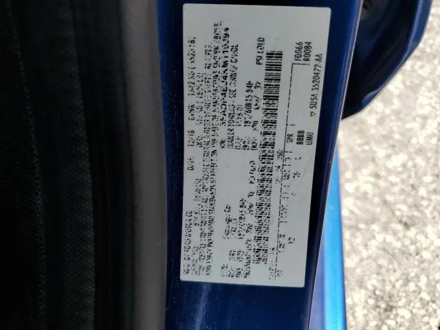 2019 FORD FIESTA SE  