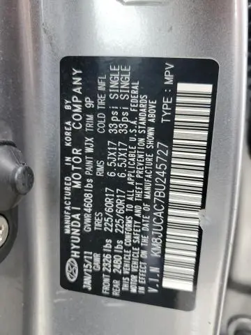 2011 HYUNDAI TUCSON GLS  
