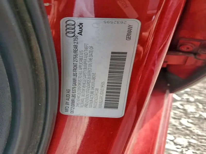 2013 AUDI A6 PREMIUM PLUS  