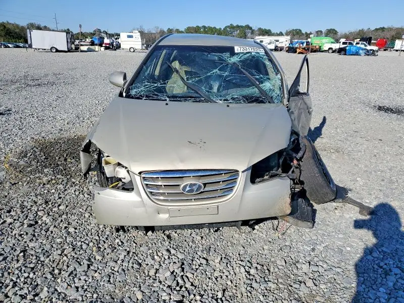 2010 HYUNDAI ELANTRA BLUE  