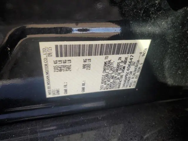 2016 NISSAN MAXIMA 3.5S  