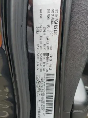 2017 DODGE DURANGO GT  