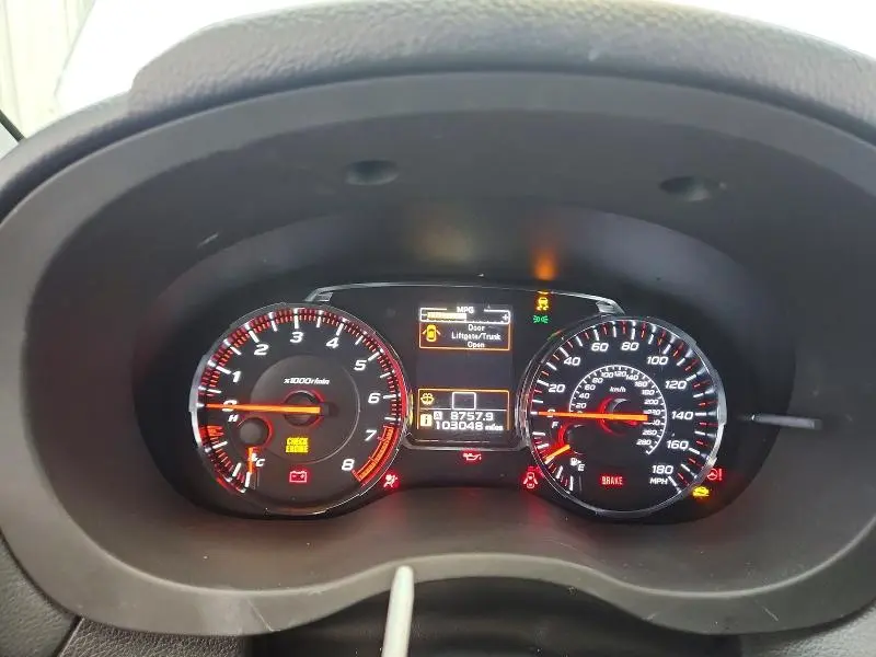 2018 SUBARU WRX   