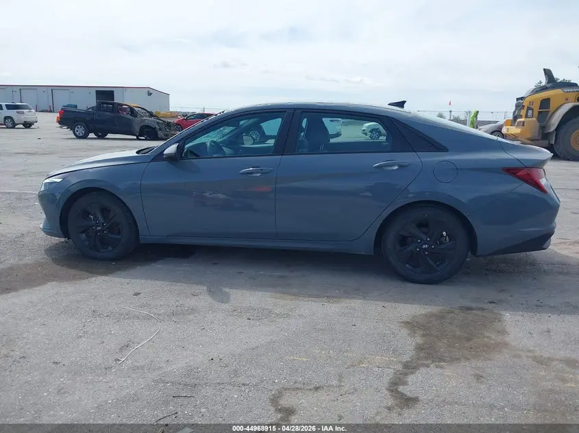 2023 HYUNDAI ELANTRA HYBRID BLUE