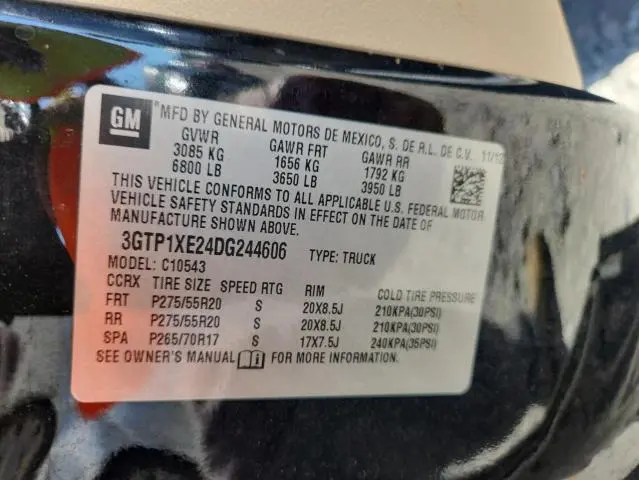 2013 GMC SIERRA C1500 DENALI  