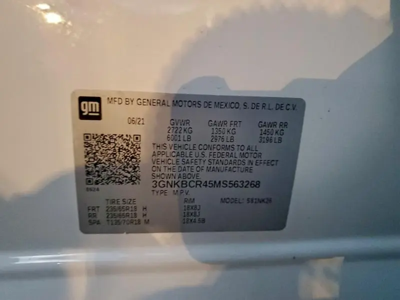 2021 CHEVROLET BLAZER 2LT  