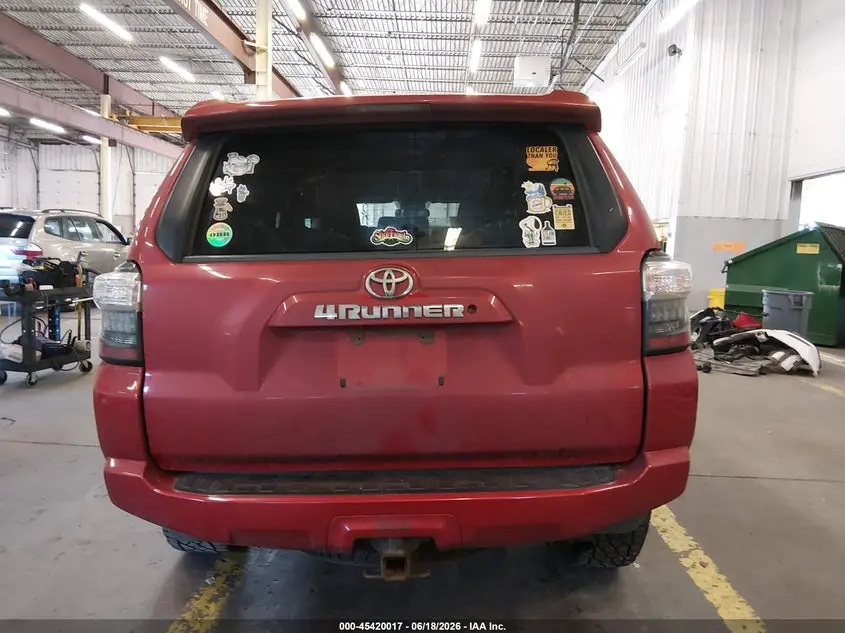2016 TOYOTA 4RUNNER SR5