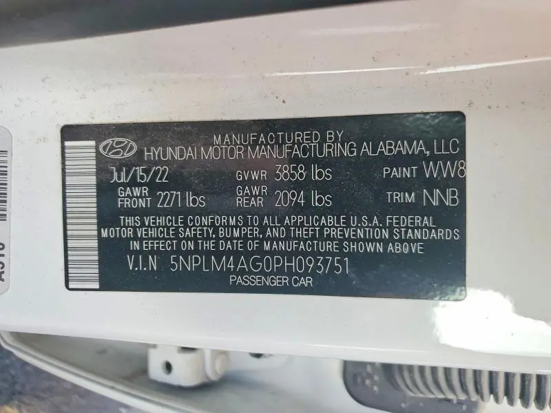 2026 HYUNDAI ELANTRA SEL  