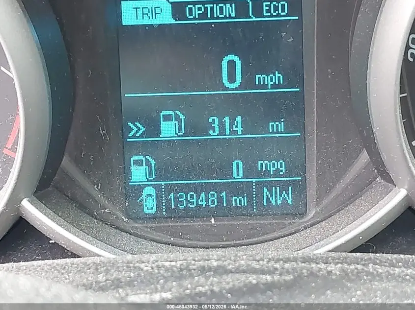 2016 CHEVROLET CRUZE LIMITED ECO AUTO