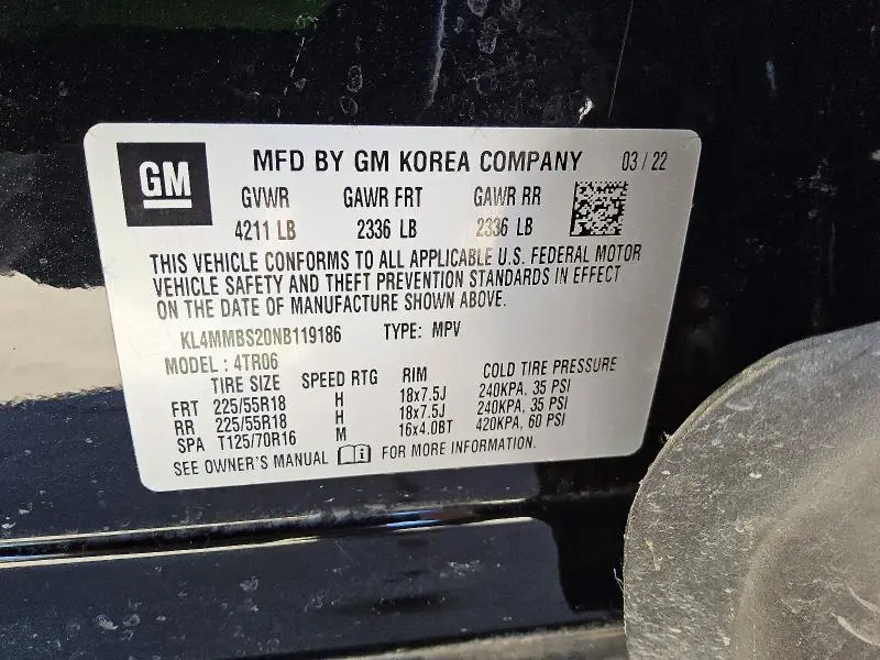 2022 BUICK ENCORE GX PREFERRED  