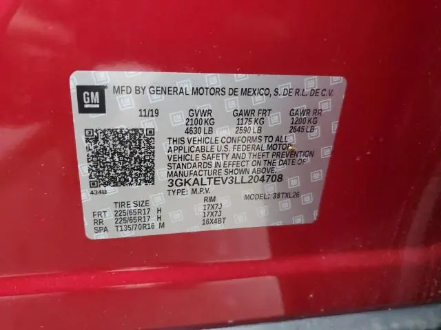 2020 GMC TERRAIN SLE  