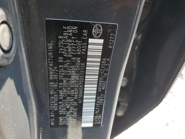 2025 TOYOTA CAMRY XSE  