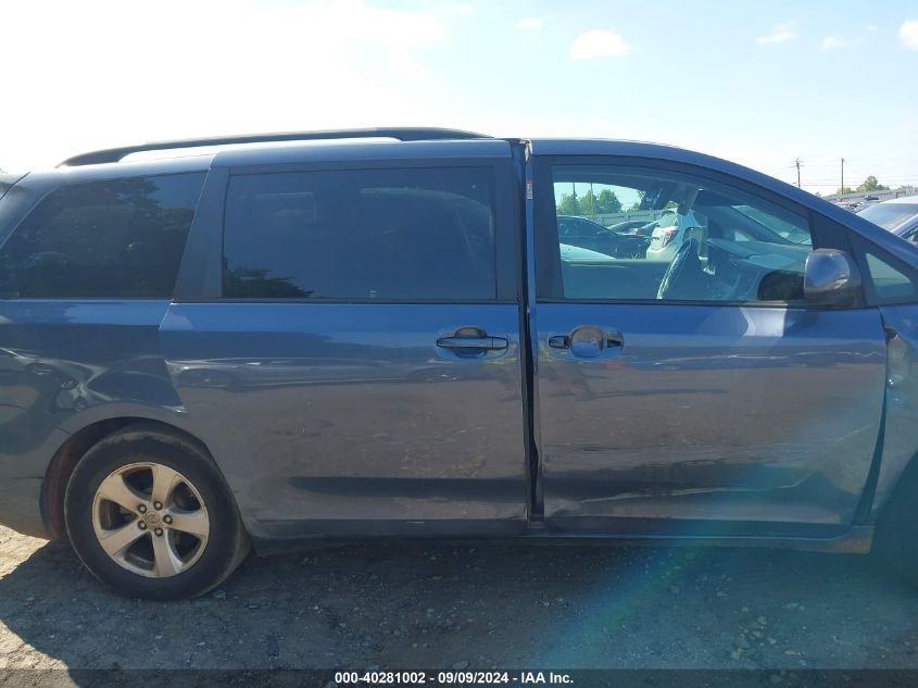 2016 TOYOTA SIENNA LE 8 PASSENGER