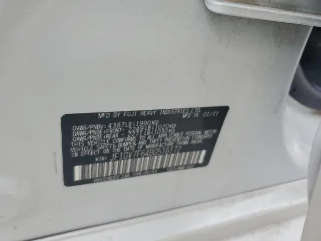 2011 SUBARU IMPREZA WRX  