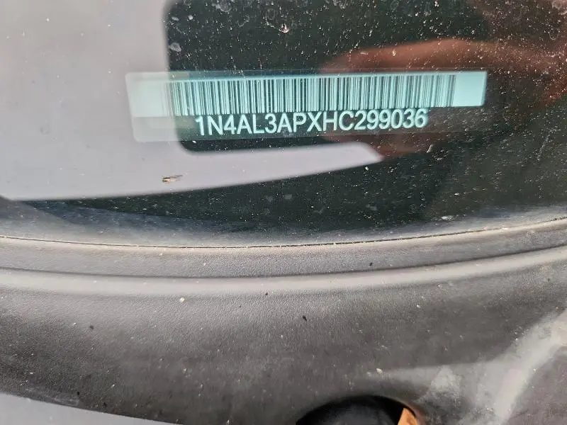 2017 NISSAN ALTIMA 2.5 SV  