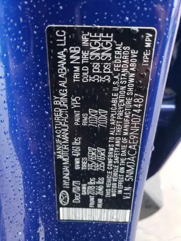 2022 HYUNDAI TUCSON SE