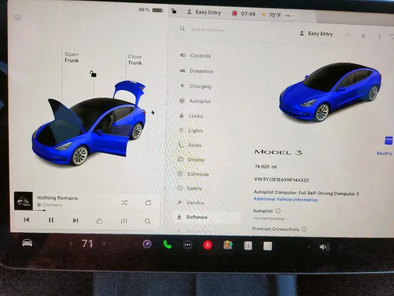 2022 TESLA MODEL 3   
