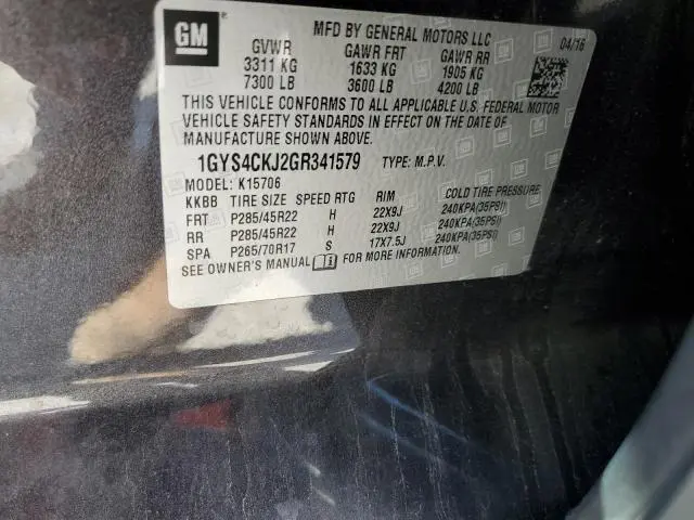2016 CADILLAC ESCALADE PREMIUM  
