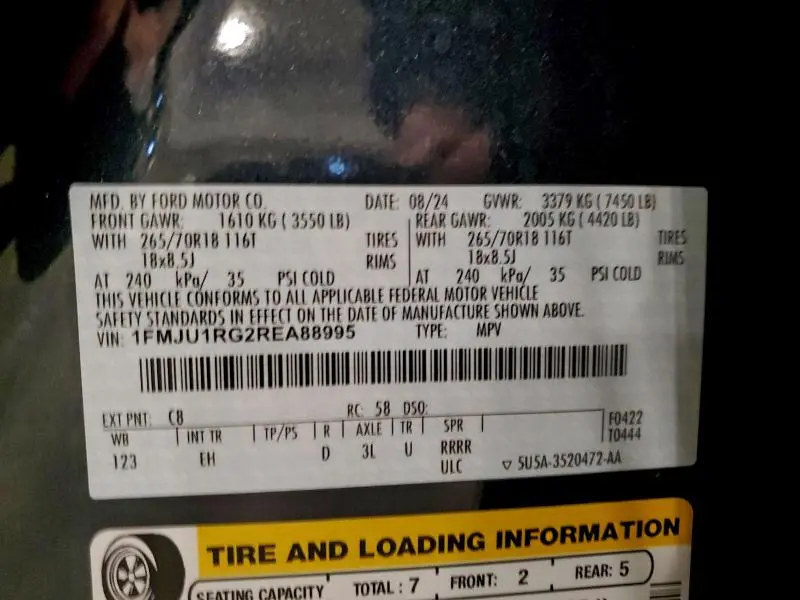 2024 FORD EXPEDITION TIMBERLINE  