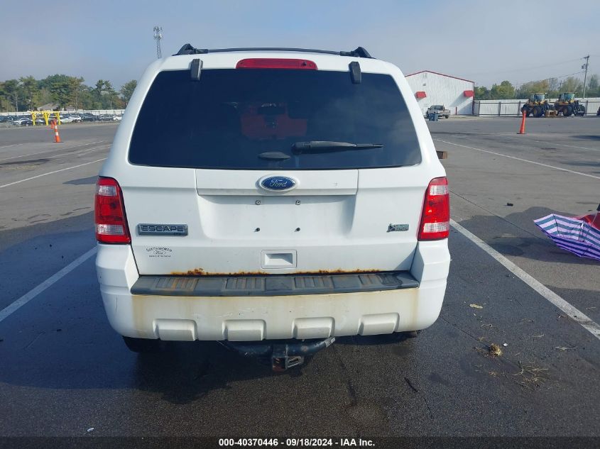 2012 FORD ESCAPE XLT