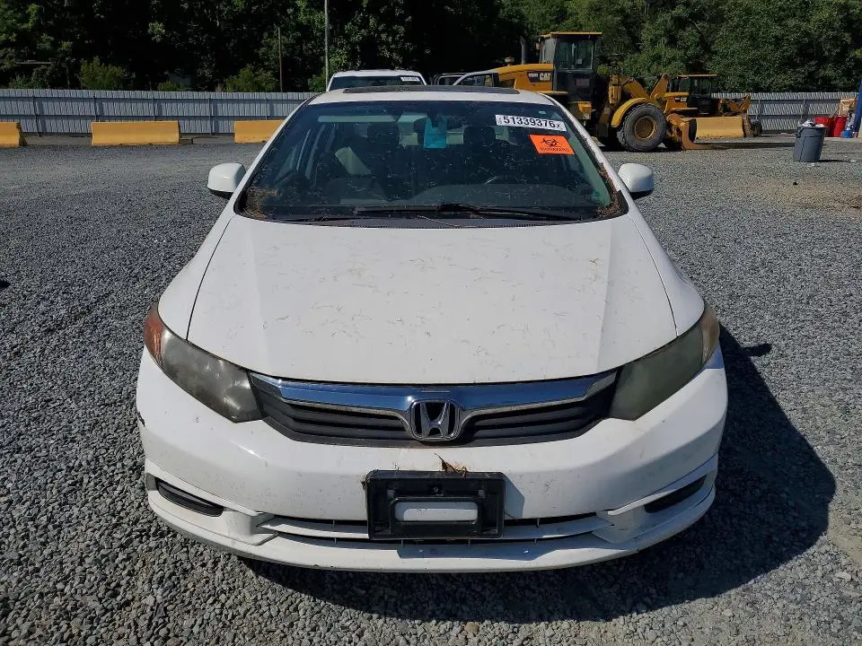 2012 HONDA CIVIC EXL  