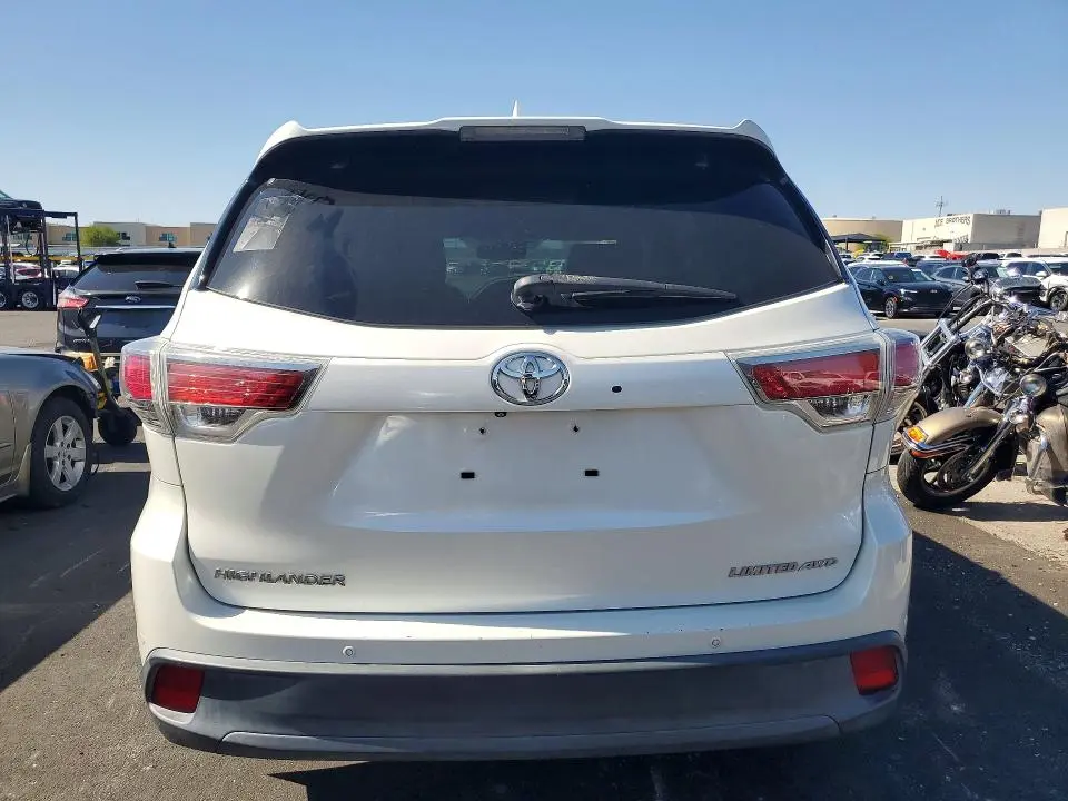 2015 TOYOTA HIGHLANDER LIMITED PLATINUM  