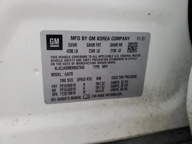 2022 BUICK ENCORE PREFERRED  