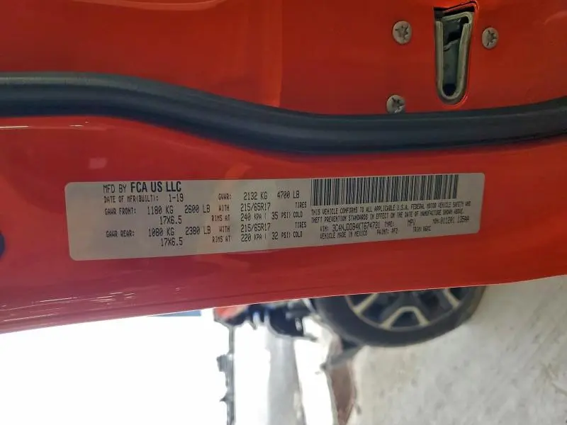 2019 JEEP COMPASS TRAILHAWK  