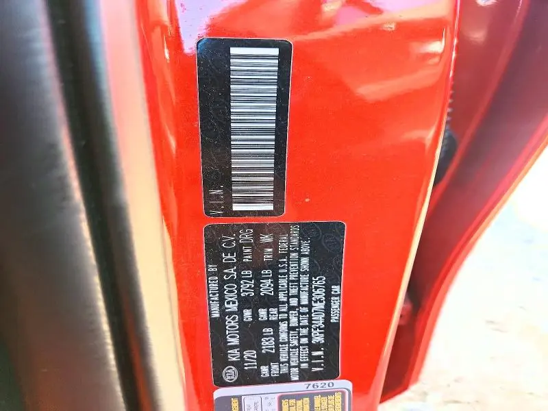 2021 KIA FORTE GT LINE  