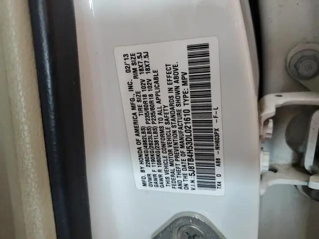 2013 ACURA RDX TECHNOLOGY  