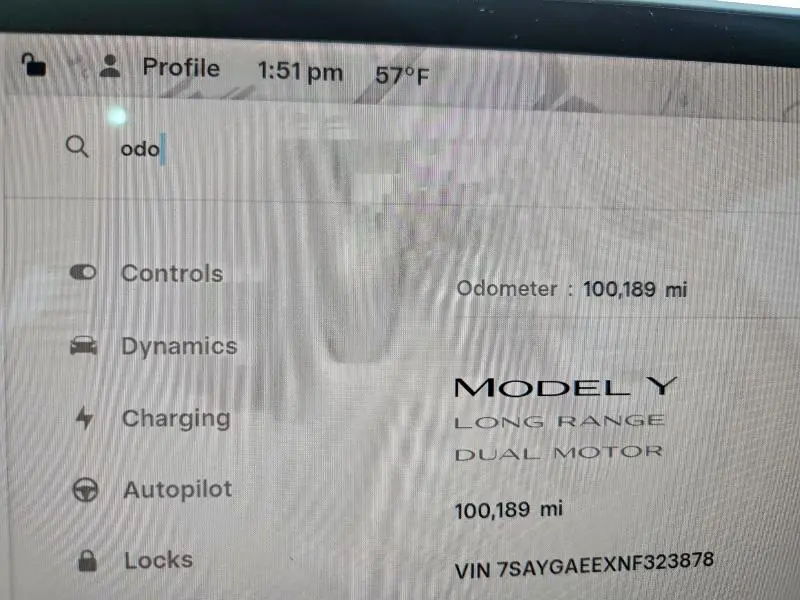 2022 TESLA MODEL Y   
