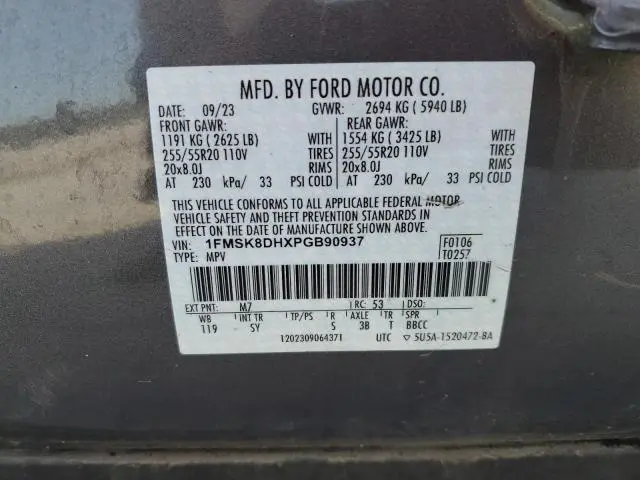 2023 FORD EXPLORER XLT  