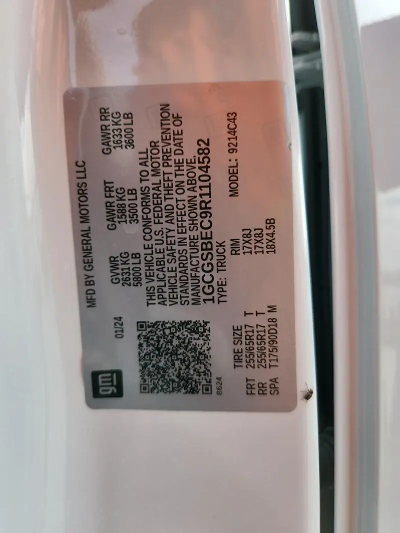 2024 CHEVROLET COLORADO   