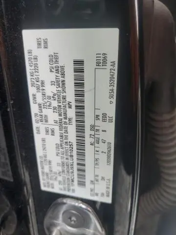 2020 FORD ESCAPE TITANIUM  