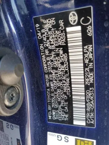 2020 TOYOTA COROLLA LE  