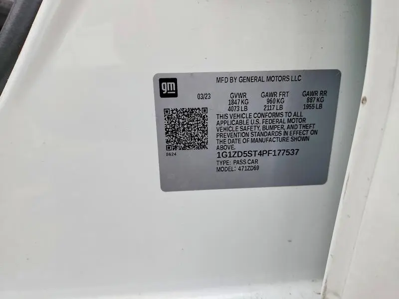 2023 CHEVROLET MALIBU LT  