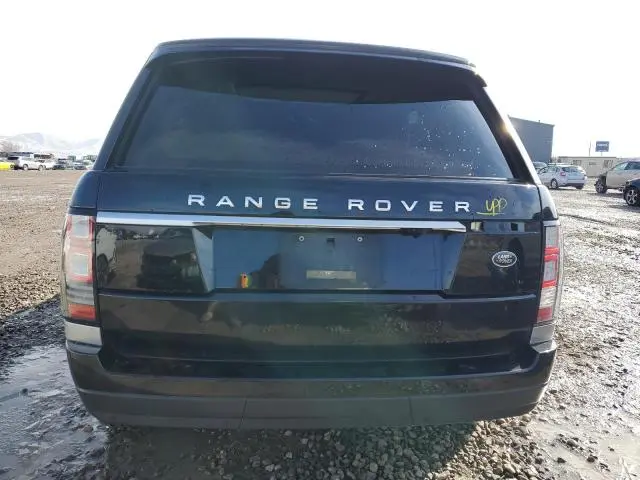 2016 LAND ROVER RANGE ROVER 