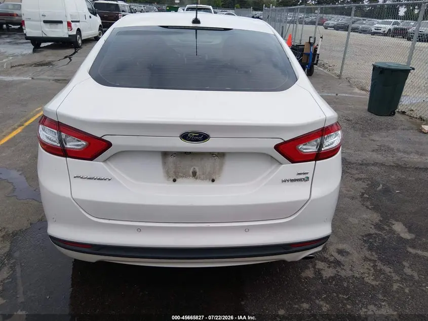 2015 FORD FUSION HYBRID SE