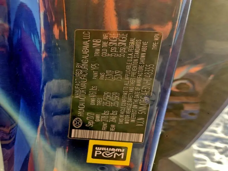 2022 HYUNDAI TUCSON SEL  