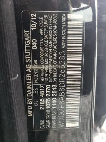 2013 MERCEDES-BENZ C 300 4MATIC  