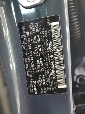 2022 HYUNDAI IONIQ 5 SE  