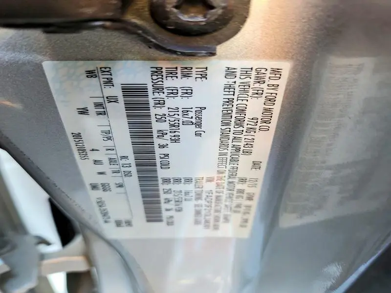 2016 FORD FOCUS SE  
