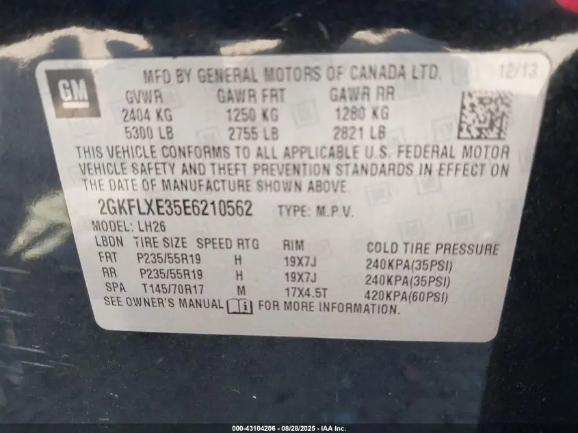 2014 GMC TERRAIN SLT-1