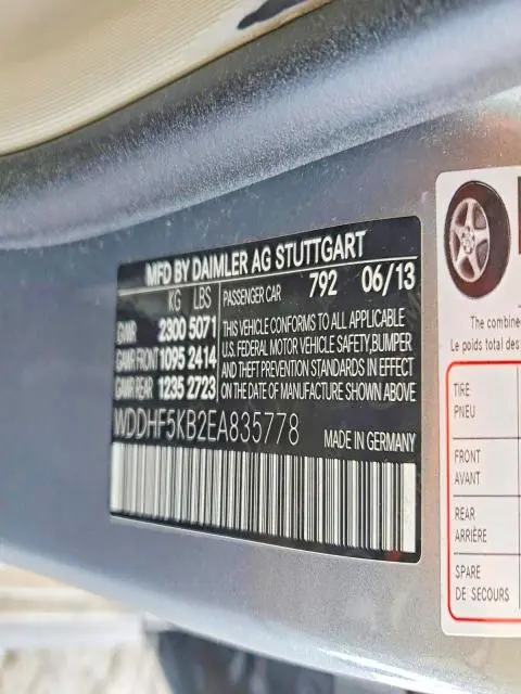 2014 MERCEDES-BENZ E 350  