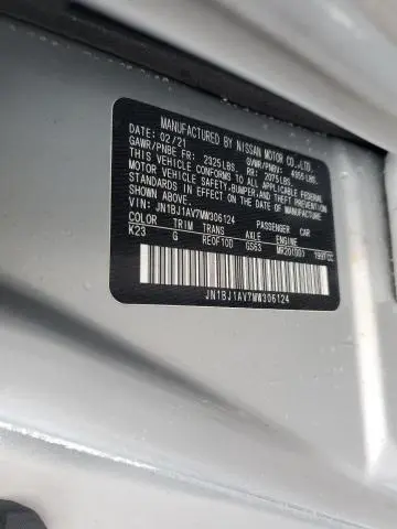 2021 NISSAN ROGUE SPORT S  