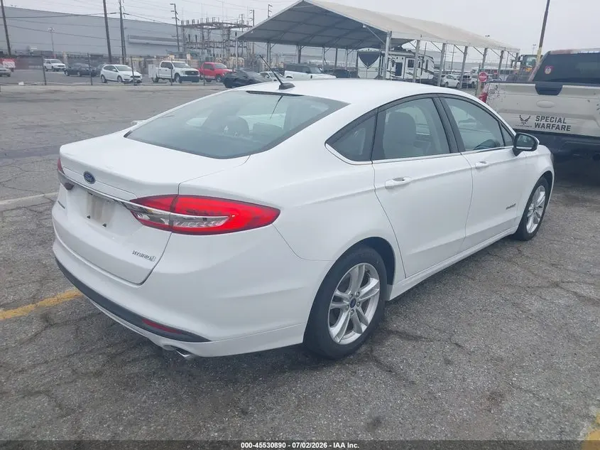 2018 FORD FUSION HYBRID S