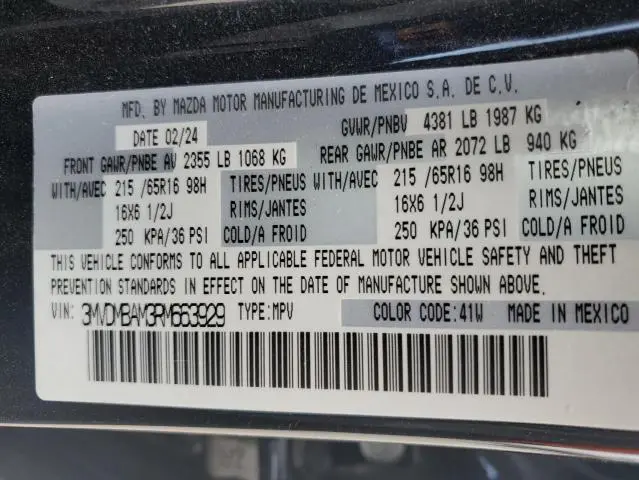 2024 MAZDA CX-30   