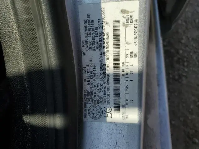 2015 FORD FIESTA SE  